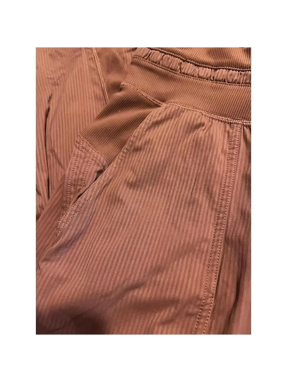 Lululemon Women's Dance Studio Crop Pants Red Dust 2 Yoga